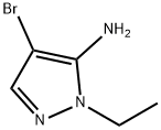 1H-Pyrazol-5-amine, 4-bromo-1-ethyl- Struktur