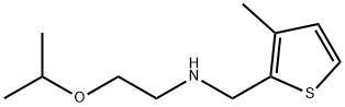 2-Thiophenemethanamine, 3-methyl-N-[2-(1-methylethoxy)ethyl]- Struktur