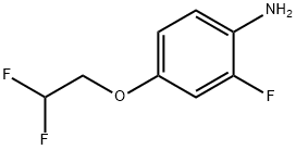 2-Fluoro-4-(2,2-difluoroethoxy)aniline Struktur