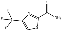 2-Thiazolecarboxamide, 4-(trifluoromethyl)- Struktur