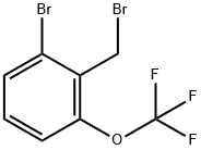 2-Bromo-6-(trifluoromethoxy)benzyl bromide Struktur