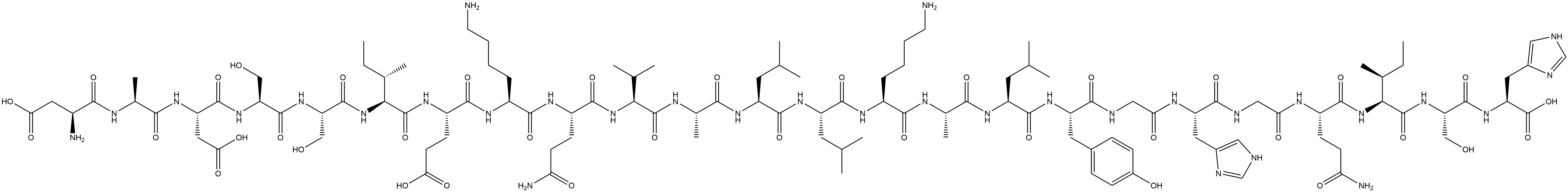 neuropeptide K (1-24) Struktur