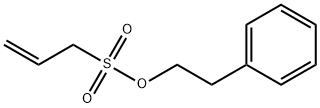 2-Propene-1-sulfonic acid (2-phenylethyl) ester Struktur