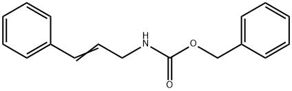 Carbamic acid, N-(3-phenyl-2-propen-1-yl)-, phenylmethyl ester Struktur