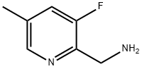 (3-Fluoro-5-methylpyridin-2-YL)methanamine Struktur