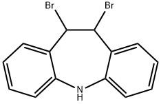 5H-Dibenz[b,f]azepine, 10,11-dibromo-10,11-dihydro- Struktur