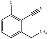 Benzonitrile, 2-(aminomethyl)-6-chloro- Struktur