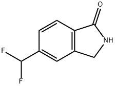 5-(Difluoromethyl)isoindolin-1-one Struktur