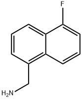 1-(Aminomethyl)-5-fluoronaphthalene Struktur