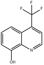 8-Quinolinol, 4-(trifluoromethyl)- Struktur