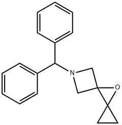 8-Oxa-6-azadispiro[2.0.3.1]octane, 6-(diphenylmethyl)- Struktur