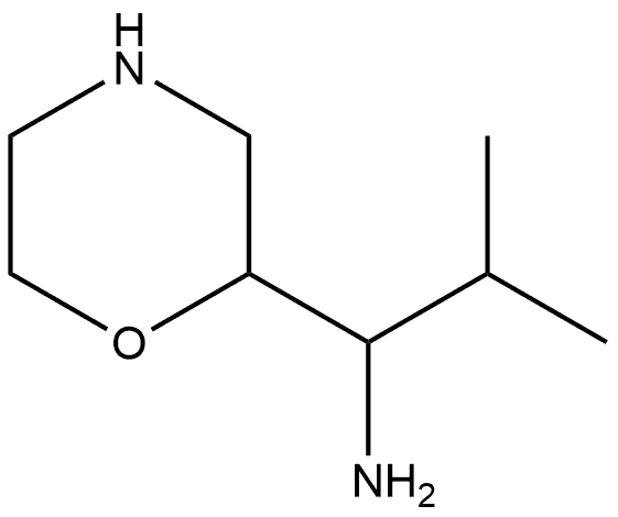 2-Morpholinemethanamine,α-(1-methylethyl)- Struktur