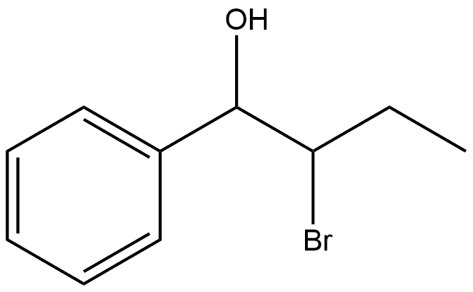 Benzenemethanol, α-(1-bromopropyl)-