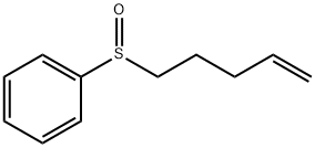 Benzene, (4-penten-1-ylsulfinyl)- Struktur