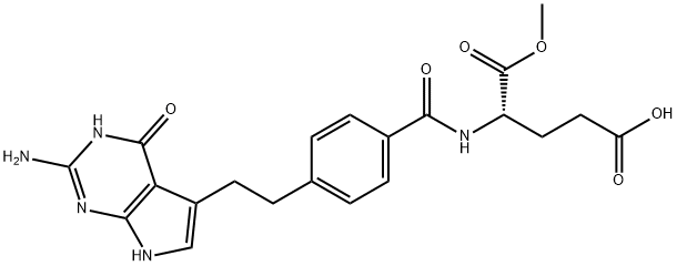 Pemetrexed Impurity 3 Struktur