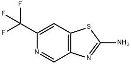 Thiazolo[4,5-c]pyridin-2-amine, 6-(trifluoromethyl)- Struktur