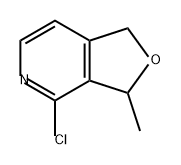 Furo[3,4-c]pyridine, 4-chloro-1,3-dihydro-3-methyl- Struktur