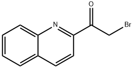 2-Bromo-1-(quinolin-2-yl)ethanone Struktur