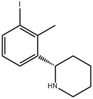 (2S)-2-(3-iodo-2-methylphenyl)piperidine Struktur