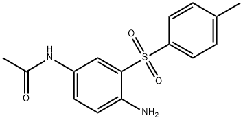 3-(4-tolysulfonyl)-4-aminoacetanilide Struktur