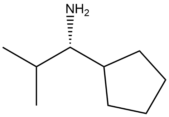 (S)-1-cyclopentyl-2-methylpropan-1-amine Struktur