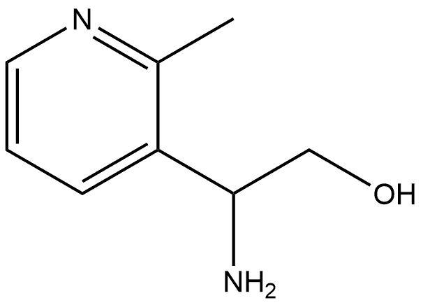 3-Pyridineethanol, β-amino-2-methyl- Struktur