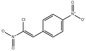 Benzene, 1-[(1Z)-2-chloro-2-nitroethenyl]-4-nitro- Struktur