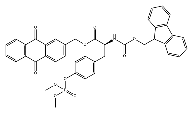 L-Tyrosine, N-[(9H-fluoren-9-ylmethoxy)carbonyl]-, (9,10-dihydro-9,10-dioxo-2-anthracenyl)methyl ester, dimethyl phosphate (ester) (9CI)