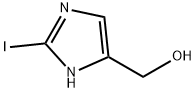 1H-Imidazole-5-methanol, 2-iodo- Struktur