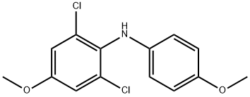 Benzenamine, 2,6-dichloro-4-methoxy-N-(4-methoxyphenyl)-