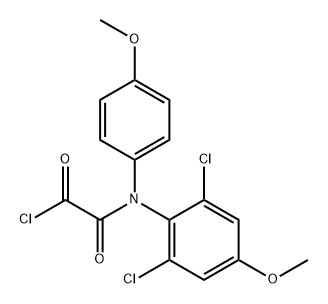 Acetyl chloride, 2-[(2,6-dichloro-4-methoxyphenyl)(4-methoxyphenyl)amino]-2-oxo-