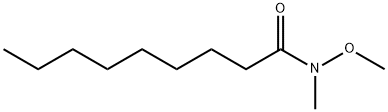 Nonanamide, N-methoxy-N-methyl- Struktur