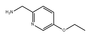 2-Pyridinemethanamine, 5-ethoxy- Struktur