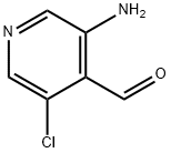 4-Pyridinecarboxaldehyde, 3-amino-5-chloro- Struktur