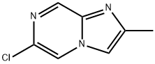 Imidazo[1,2-a]pyrazine, 6-chloro-2-methyl- Struktur