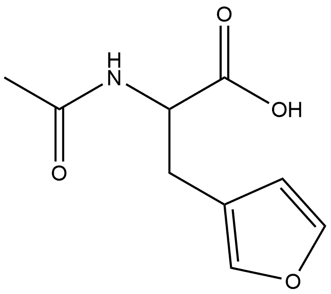 N-Ac-RS-3-Furanalanine Struktur