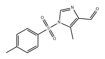 1H-Imidazole-4-carboxaldehyde, 5-methyl-1-[(4-methylphenyl)sulfonyl]- Struktur