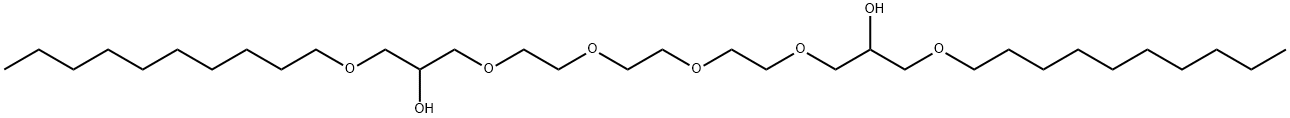 11,15,18,21,24,28-Hexaoxaoctatriacontane-13,26-diol Struktur