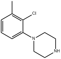 Piperazine, 1-(2-chloro-3-methylphenyl)- Struktur