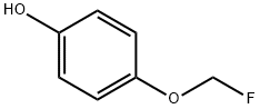 Phenol, 4-(fluoromethoxy)- Struktur