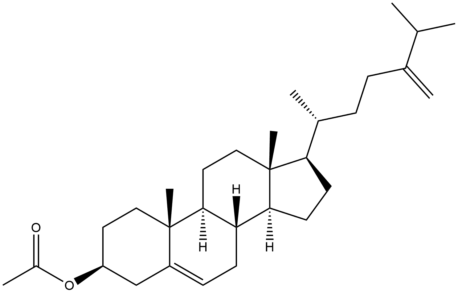 Ergosta-5,24(28)-dien-3-ol, 3-acetate, (3β)-