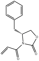 2-Oxazolidinone, 3-(1-oxo-2-propen-1-yl)-4-(phenylmethyl)-, (4R)- Struktur