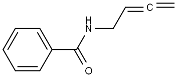 Benzamide, N-2,3-butadien-1-yl- Struktur