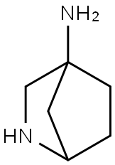 2-Azabicyclo[2.2.1]heptan-4-amine Struktur