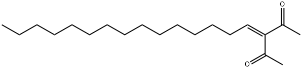 3-Pentadecylidene-2,4-pentanedione Struktur