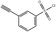 Benzenesulfonyl chloride, 3-ethynyl- Struktur