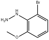 Hydrazine, (2-bromo-6-methoxyphenyl)- Struktur