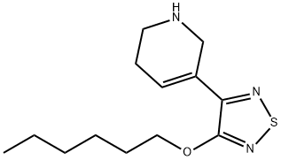 N-desmethylxanomeline, 131986-96-4, 結(jié)構(gòu)式