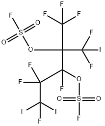 Fluorosulfuric acid, 1-fluoro-1-(pentafluoroethyl)-2,2-bis(trifluoromethyl)-1,2-ethanediyl ester (9CI)