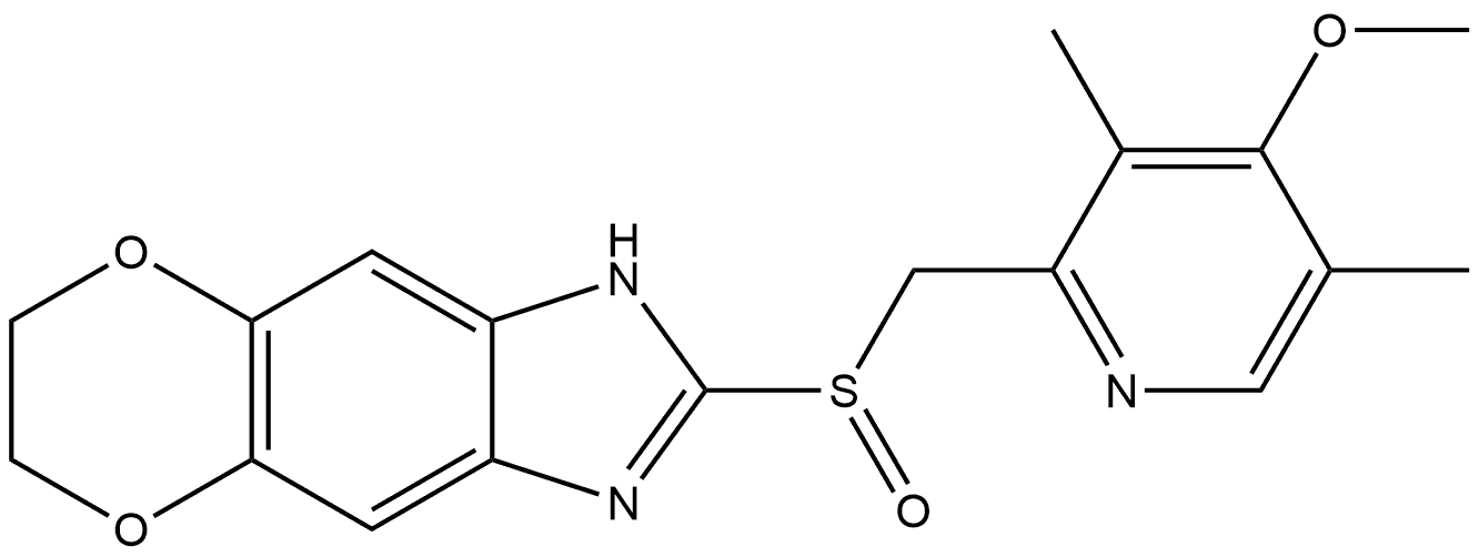 Anaprazole Impurity 27 Struktur